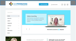 Desktop Screenshot of newperspectivescounselinginc.com